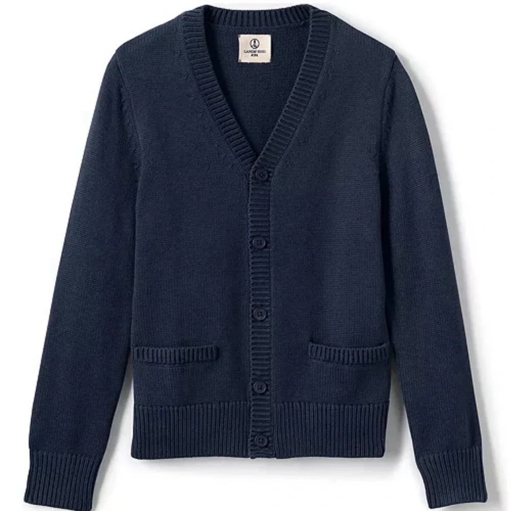 Lands End classic navy